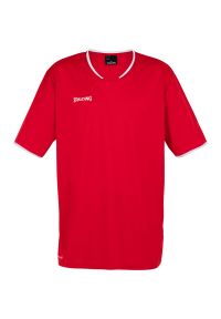 SPALDING - Koszulka dla dzieci Spalding Move shooting. Kolor: wielokolorowy, biały, czerwony. Długość rękawa: krótki rękaw. Długość: krótkie. Sport: koszykówka #1