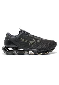 Mężczyźni bieganie buty Mizuno Wave Prophecy, złoty. Kolor: żółty. Model: Mizuno Wave. Sport: bieganie