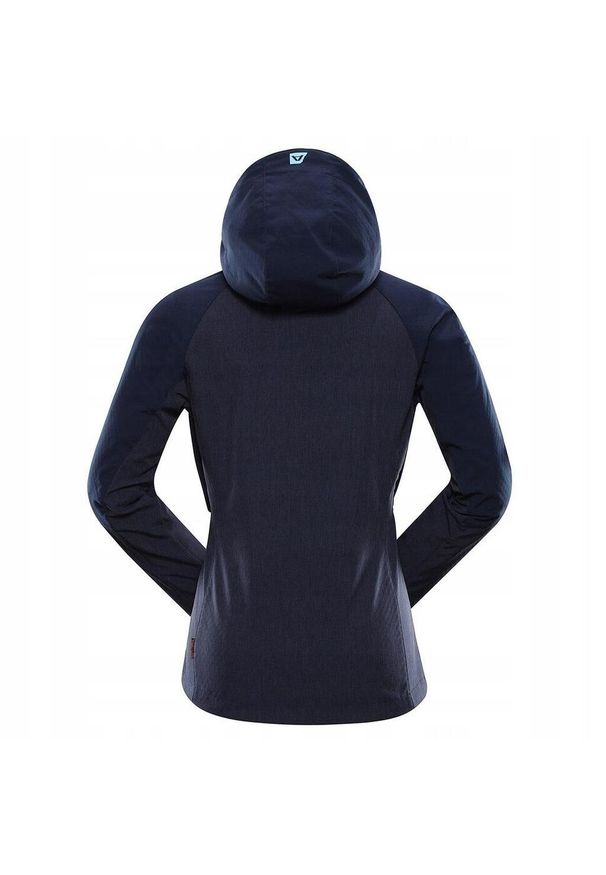 ALPINE PRO - Kurtka damska trekkingowa softshell Alpine Pro Lanca. Kolor: niebieski. Materiał: softshell. Sport: turystyka piesza