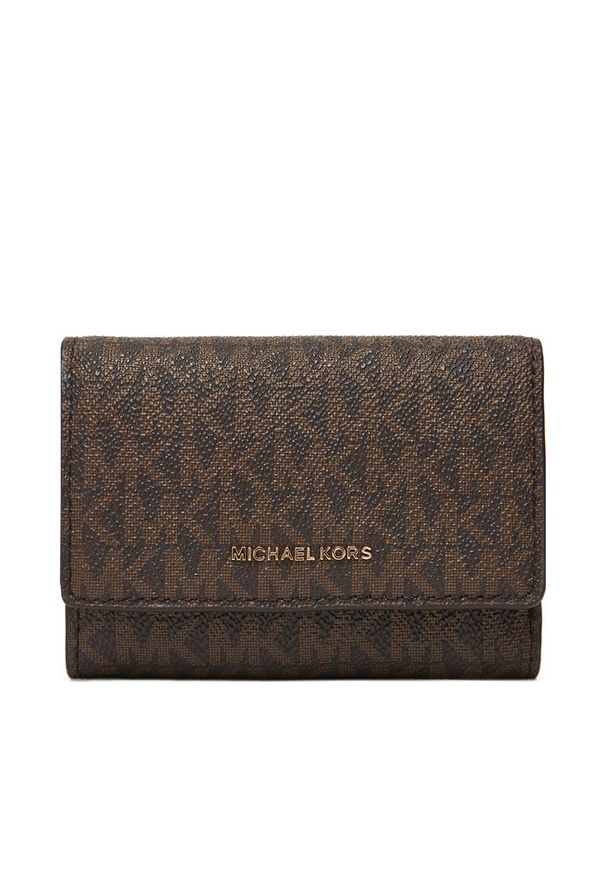 Duży Portfel Damski MICHAEL Michael Kors. Kolor: brązowy