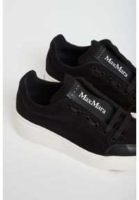 Max Mara Accessori - Sneakersy damskie z hydrofobowego kaszmiru Maxiws MAX MARA ACCESSORI. Materiał: kaszmir #2