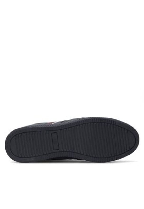Lanetti Sneakersy MP07-11728-03 Granatowy. Kolor: niebieski. Materiał: skóra
