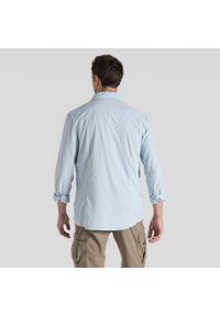 CRAGHOPPERS - Koszula podróżnicza męska Craghoppers NosiLife Nuoro LS Shirt II. Kolor: niebieski