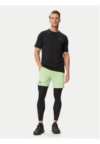 Under Armour Szorty sportowe Vanish Woven 6in 1373718 Zielony jasny Regular Fit. Kolor: zielony. Materiał: syntetyk #4