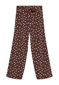 Vero Moda Spodnie materiałowe Elisa 10347961 Brązowy Loose Fit. Kolor: brązowy. Materiał: wiskoza #2