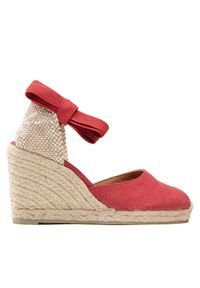 Castañer Espadryle Carina/8/002 021642-604 Czerwony. Kolor: czerwony. Materiał: materiał #1