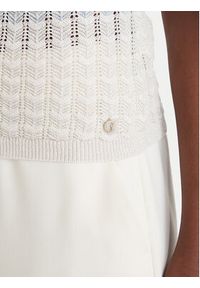 Guess Top W6GR08 Z0589 Beżowy Regular Fit. Kolor: beżowy. Materiał: wiskoza #5