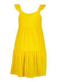 Blue Seven Sukienka letnia 528112 X Żółty Regular Fit. Kolor: żółty. Materiał: syntetyk. Sezon: lato #2