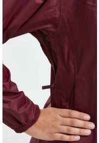 Helly Hansen kurtka outdoorowa kolor bordowy. Kolor: czerwony. Materiał: materiał. Wzór: nadruk #4