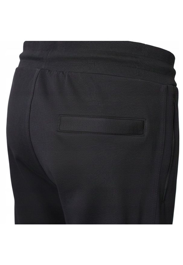 Wygodne i Lekkie Męskie Spodnie Dresowe - Pako Jeans - Czarne. Kolor: czarny. Materiał: bawełna. Styl: sportowy