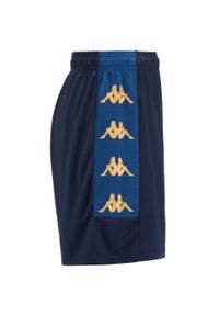Szorty dla dzieci Kappa Gondo. Kolor: niebieski, wielokolorowy. Styl: sportowy, młodzieżowy