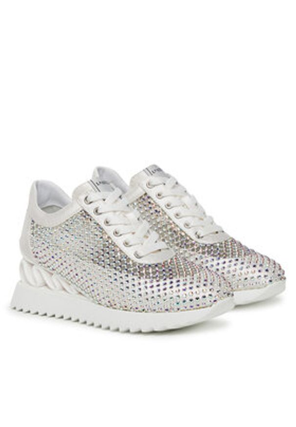 LE SILLA - Le Silla Sneakersy 6808B040ZLPPSAS Biały. Kolor: biały. Materiał: materiał