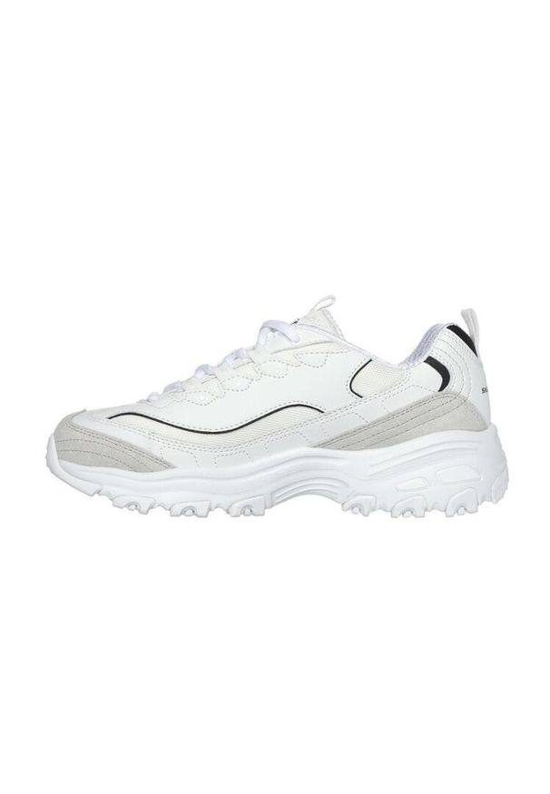 skechers - Buty damskie SKECHERS D'Lites New Heat. Kolor: biały