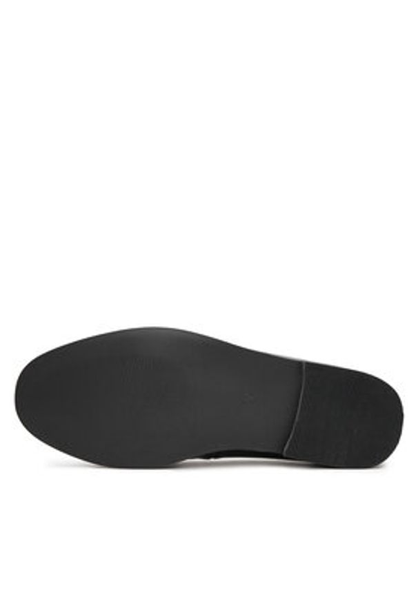 DeeZee Loafersy 20232-1 Czarny. Kolor: czarny. Materiał: skóra
