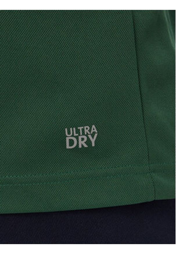 Lacoste Polo DH0171 Zielony Regular Fit. Typ kołnierza: polo. Kolor: zielony. Materiał: syntetyk