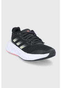 Adidas - adidas Buty dziecięce Questar GZ0620 kolor czarny. Zapięcie: sznurówki. Kolor: czarny. Materiał: materiał, guma #5