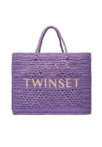 TwinSet - Torebka TWINSET. Kolor: fioletowy #1