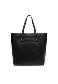 DKNY Torebka R44AAG94 Czarny. Kolor: czarny. Materiał: skórzane