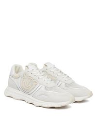 Pinko - PINKO Sneakersy Zoe 18B SS0175 P084 Biały. Kolor: biały. Materiał: skóra, zamsz #5