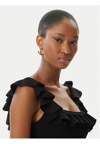 MICHAEL Michael Kors Bluzka MS661G033D Czarny Slim Fit. Kolor: czarny. Materiał: wiskoza #2