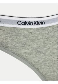 Calvin Klein Underwear Komplet 3 par stringów 000QD5209E Kolorowy. Materiał: bawełna. Wzór: kolorowy #9