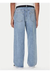 Hugo - HUGO Jeansy Draisen 50541777 Niebieski Oversize. Kolor: niebieski