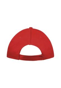 SOL'S - Czapka Z Daszkiem Sunny. Kolor: czerwony
