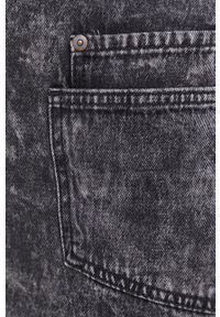 Answear Lab Spódnica jeansowa kolor szary mini prosta. Okazja: na co dzień. Kolor: szary. Materiał: jeans. Styl: wakacyjny #2