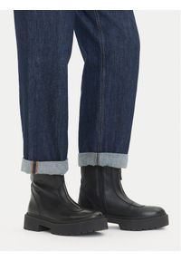 Steve Madden Botki SM11003404 Czarny. Kolor: czarny. Materiał: skóra #1