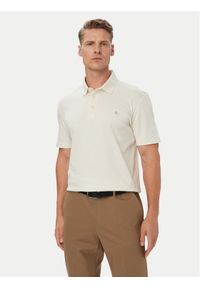 BOSS Polo C-Parris 01 50555829 Beżowy jasny Regular Fit. Typ kołnierza: polo. Kolor: beżowy. Materiał: bawełna #1