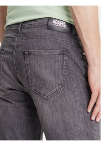 Karl Lagerfeld - KARL LAGERFELD Szorty jeansowe 265820 552833 Czarny Regular Fit. Kolor: czarny. Materiał: bawełna