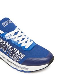Versace Jeans Couture Sneakersy 78YA3SA9 Niebieski. Kolor: niebieski. Materiał: materiał #6