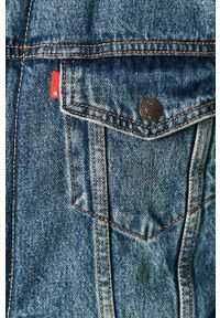 Levi's® - Levi's - Kurtka jeansowa 16365.0128-MedIndigoW. Okazja: na spotkanie biznesowe, na co dzień. Kolor: niebieski. Materiał: jeans. Styl: biznesowy, casual #5