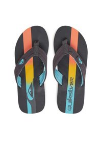 Quiksilver Japonki Molokai Layback AQYL101339 Szary. Kolor: szary. Materiał: materiał