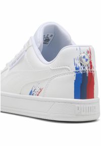 Puma - Sneakersy BMW M Motorsport Caven 2.0 PUMA White. Kolor: biały, beżowy, wielokolorowy. Materiał: syntetyk. Szerokość cholewki: normalna