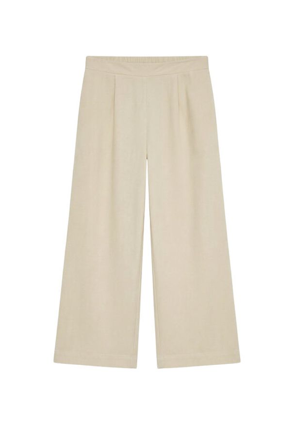 Vero Moda Kuloty Mymilo 10321626 Beżowy jasny Regular Fit. Kolor: beżowy. Materiał: len