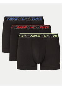 Nike Komplet 3 par bokserek Trunk 0000KE1008 Czarny. Kolor: czarny. Materiał: bawełna