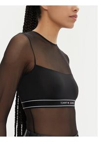 TOMMY HILFIGER - Tommy Hilfiger Body UW0UW05135 Czarny Slim Fit. Kolor: czarny. Materiał: syntetyk #4