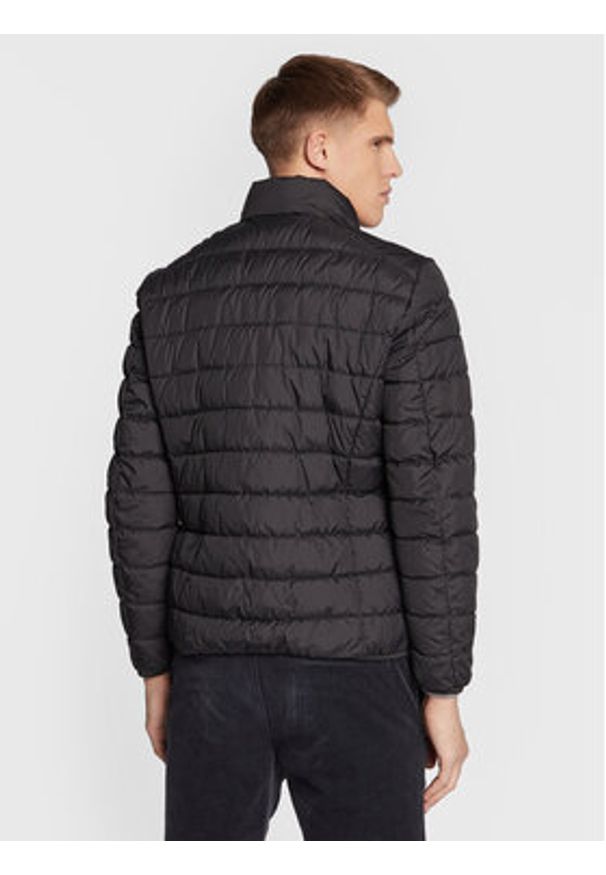 Marc O'Polo Kurtka przejściowa B21 0960 70188 Czarny Regular Fit. Typ kołnierza: polo. Kolor: czarny. Materiał: syntetyk