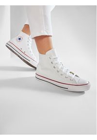 Converse Trampki Chuck Taylor All Star HI 132169C Biały. Kolor: biały. Materiał: skóra #7