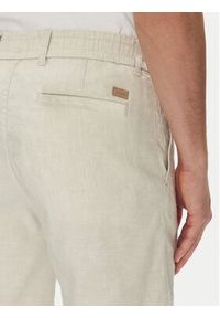 BOSS Szorty materiałowe 50536863 Beżowy Tapered Fit. Kolor: beżowy. Materiał: syntetyk #5