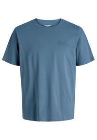 Jack & Jones T-Shirt Corp 12151955 Niebieski Regular Fit. Kolor: niebieski. Materiał: bawełna #5