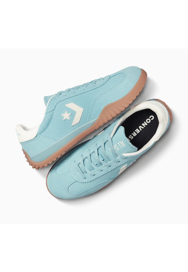 Adidasy Converse Run Star Trainer, Dla obu płci. Kolor: niebieski. Materiał: zamsz, materiał. Sport: bieganie
