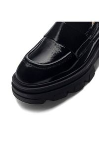 Badura Loafersy VILA-2876 Czarny. Kolor: czarny. Materiał: skóra #4