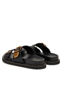 Aldo Klapki Elyna 13904966 Czarny. Kolor: czarny. Materiał: skóra