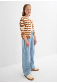 bonprix - Dżinsy wide leg, mid waist. Kolor: niebieski #2