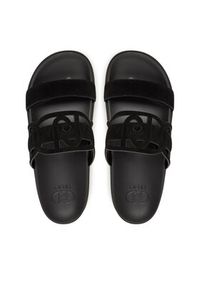 Liu Jo Klapki SA5125 PX002 Czarny. Kolor: czarny. Materiał: zamsz, skóra #5