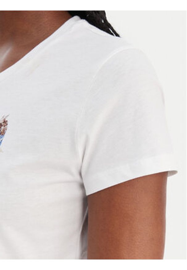 Liu Jo T-Shirt WA6493 JS923 Biały Regular Fit. Kolor: biały. Materiał: bawełna