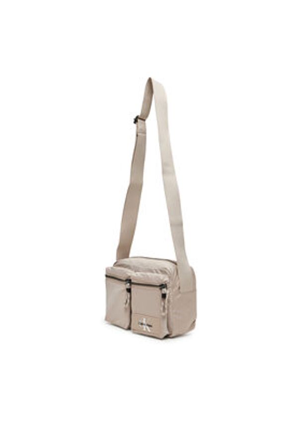 Calvin Klein Saszetka Tech Utility Camera Bag LV04G3178G Écru. Materiał: materiał