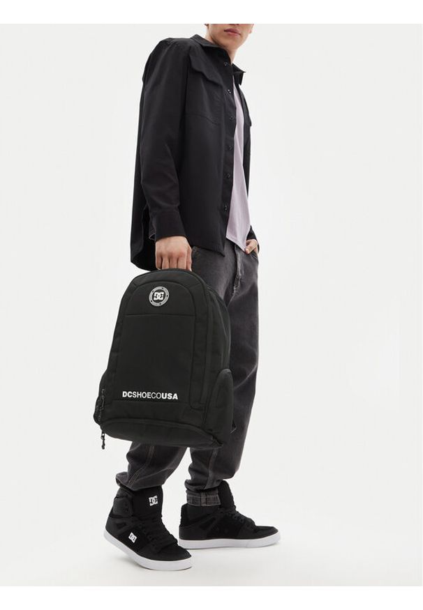 DC Shoes Plecak C-DCI-B-003-08 Czarny. Kolor: czarny. Materiał: materiał